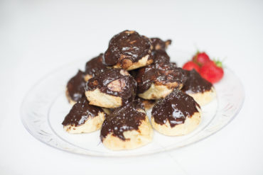 Chocolate Profiteroles - Home Cooking With Julie