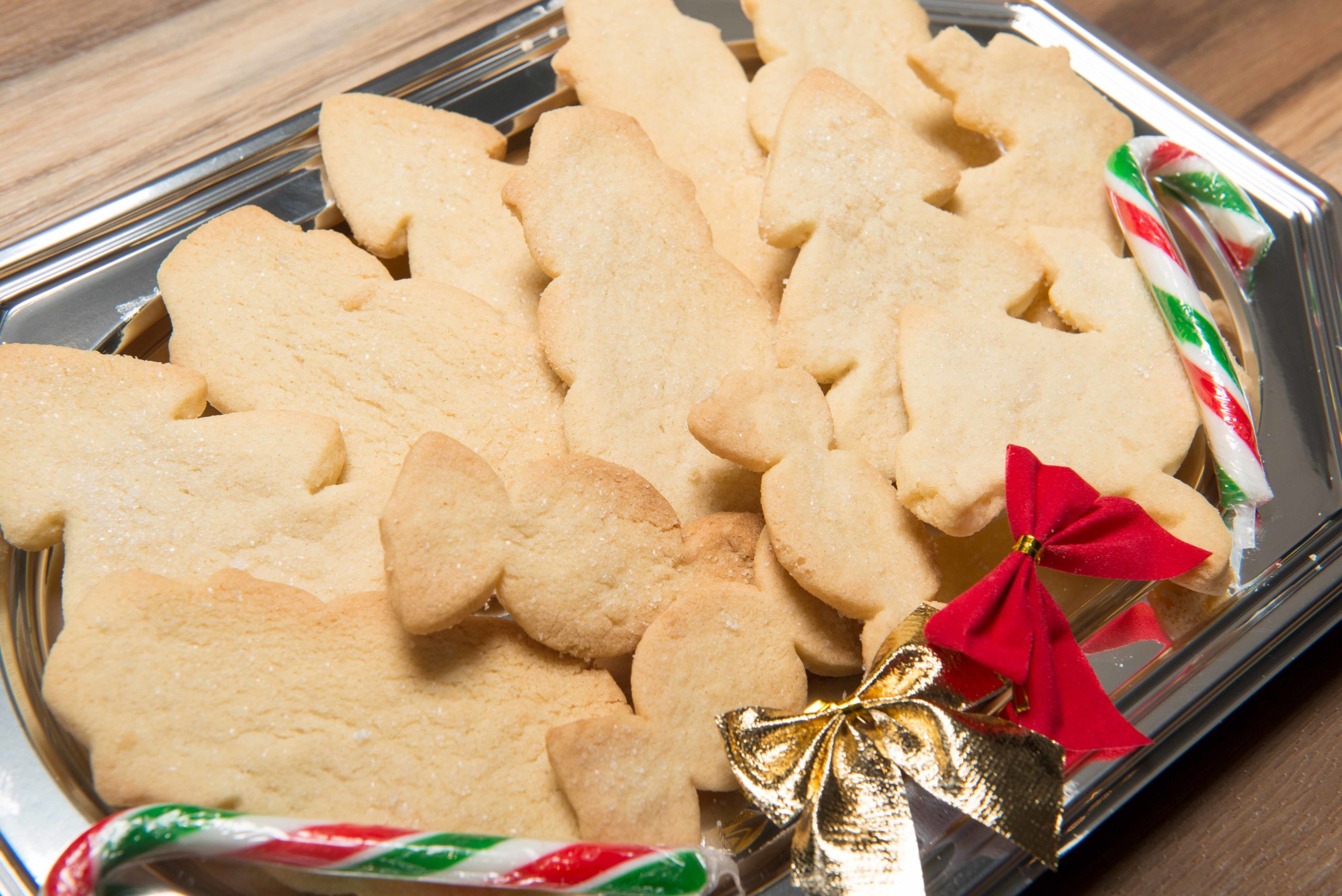 Christmas shortbread cookies Julie Neville