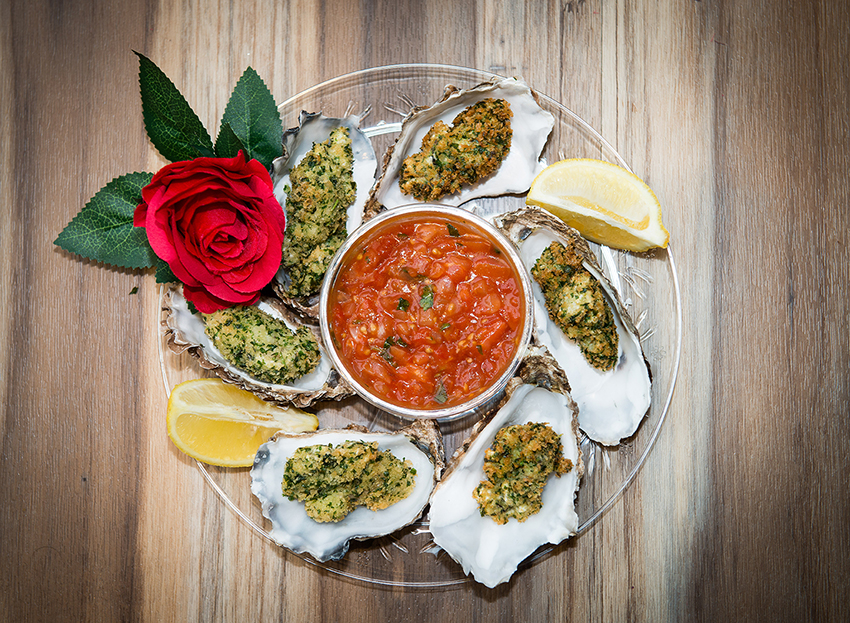 Oyster Valentines Day Home Cooking with Julie Neville