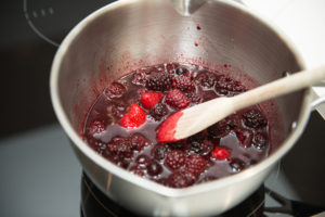 RASPBERRY BLACKBERRY MOUSSE Valentines Day Home Cooking with Julie Neville