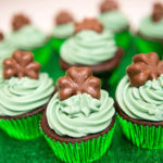 ST PATRICKS MINT CUPCAKES recipe by home cooking with julie neville19