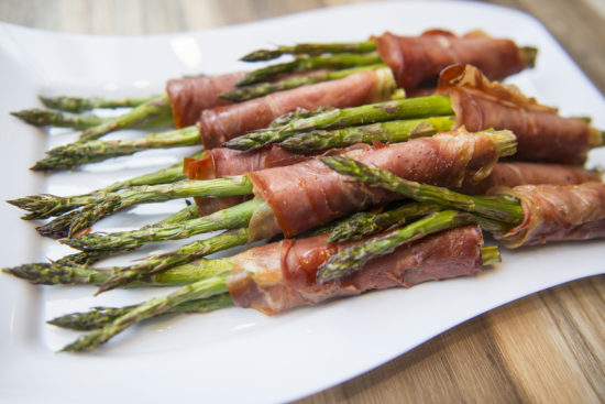 ASPARAGUS WRAPPED IN PROSCIUTTO RECIPE BY HOME COOKING WITH JULIE NEVILLE