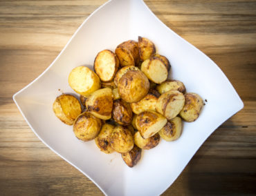 Mustard Roasted New Potatoes Home Cooking with Julie Neville