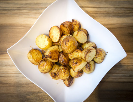 Mustard Roasted New Potatoes Home Cooking with Julie Neville