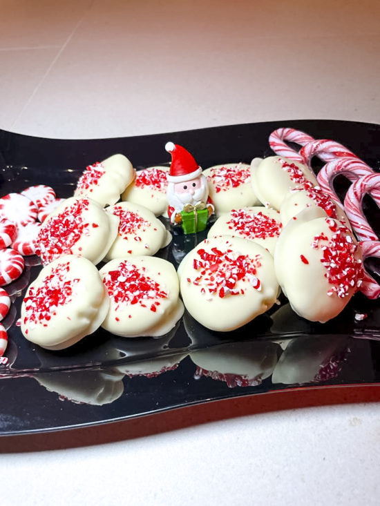 White Chocolate and Peppermint Christmas Creams recipe - Home Cooking ...