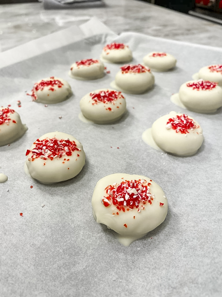White chocolate and peppermint creams recipe by home cooking with julie neville