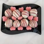 Dark chocolate truffles coated in white chocolate recipe by home cooking with julie neville1