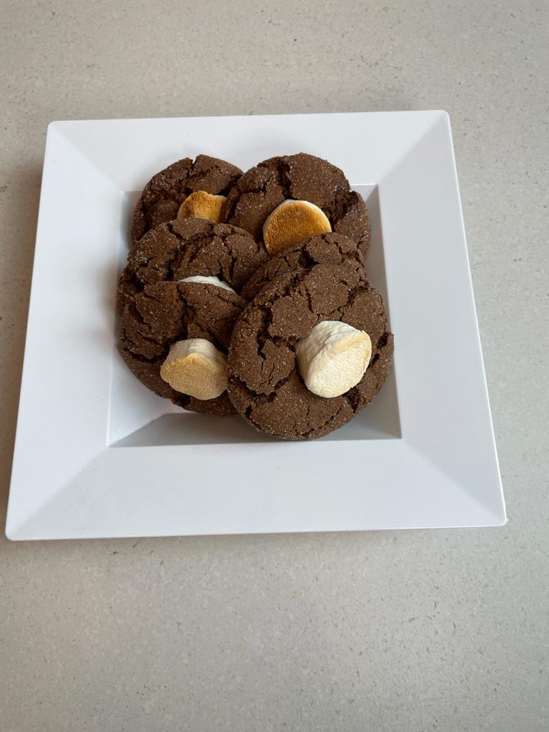 Hot chocolate marshmallow cookies recipe by home cooking with julie neville0