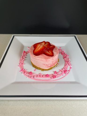 Strawberry jello mousse recipe by home cooking with julie neville