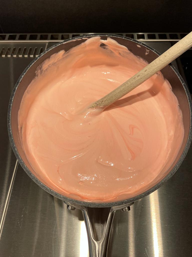 Strawberry jello mousse recipe by home cooking with julie neville9