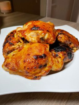 Baked Barbeque Chicken recipe by home cooking with julie neville0