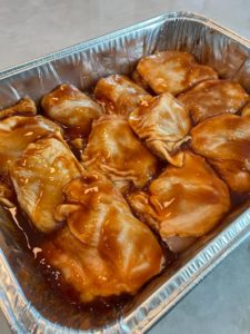 Baked Barbeque Chicken recipe by home cooking with julie neville0