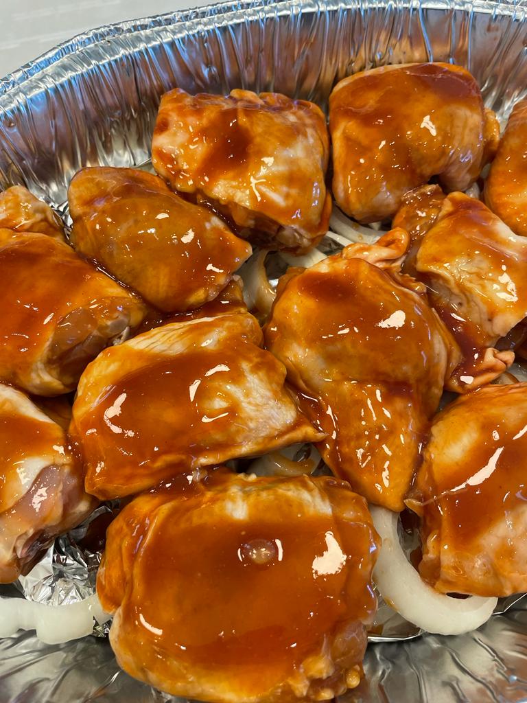 Baked Barbeque Chicken recipe by home cooking with julie neville0