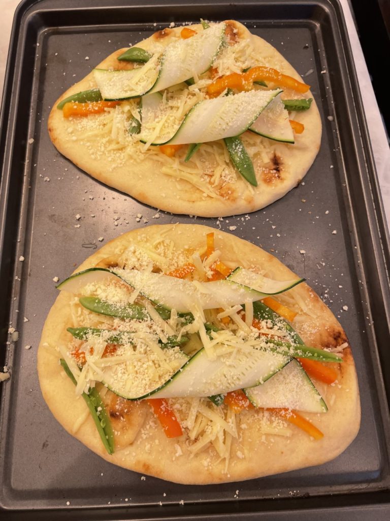 simply summer vegetable flatbreads recipe by home cooking with julie neville1