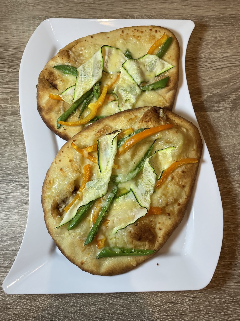 simply summer vegetable flatbreads recipe by home cooking with julie neville1