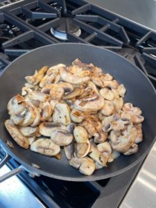 mushroom strognoff recipe by home cooking with julie neville0