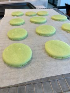 Sweet lime macarons home cooking with julie neville