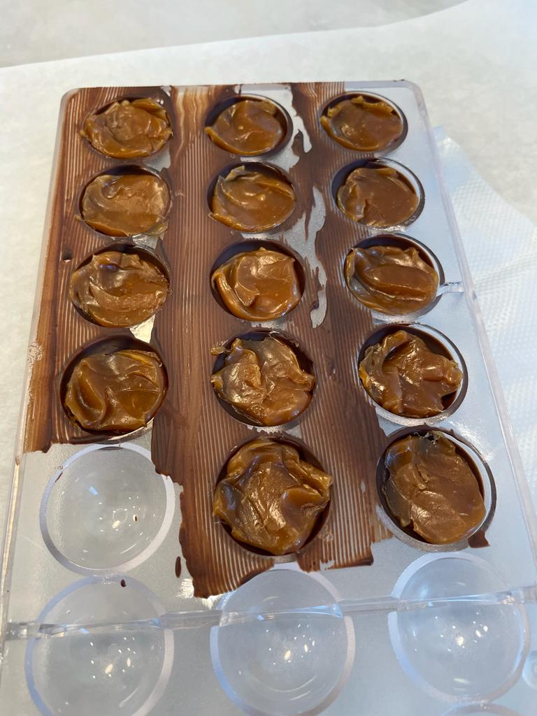 gooey chocolate caramels recipe by home cooking with julie neville2