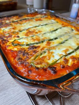 Courgette lasagne recipe by home cooking with julie neville0