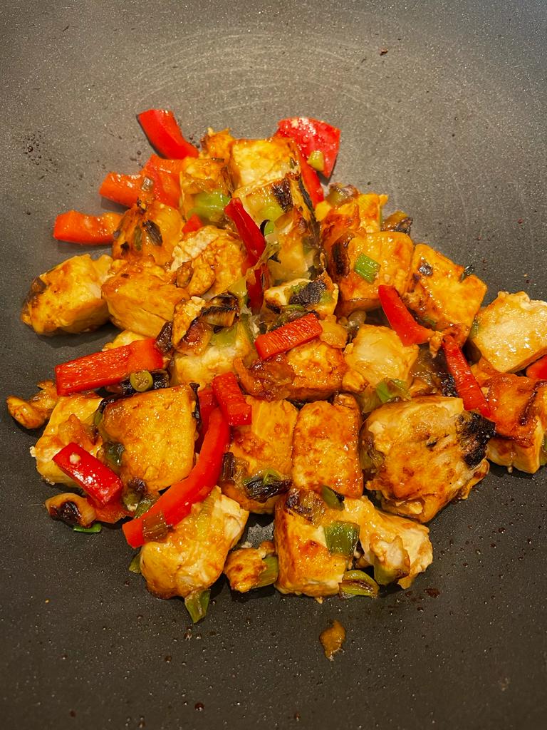 Tofu chow main recipe by home cooking with julie neville9