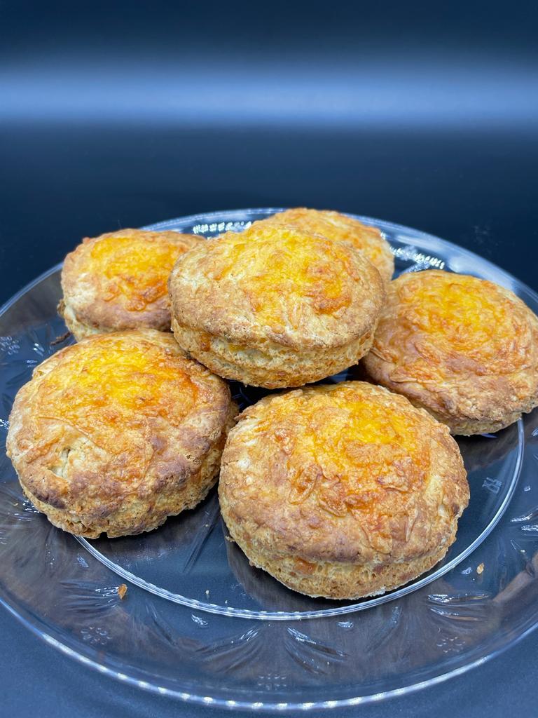 Flaky cheddar biscuits home cooking with julie neville1