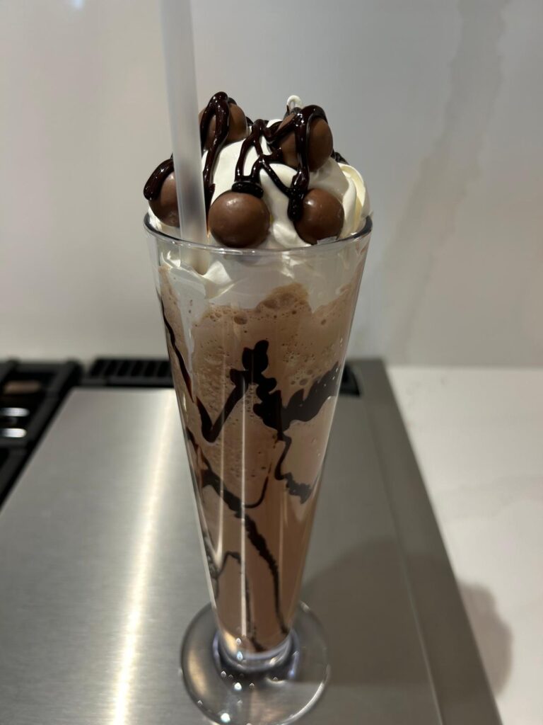 Malt Ball Frozen Mocha