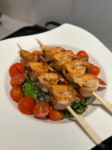 Quinoa Shrimp Salad