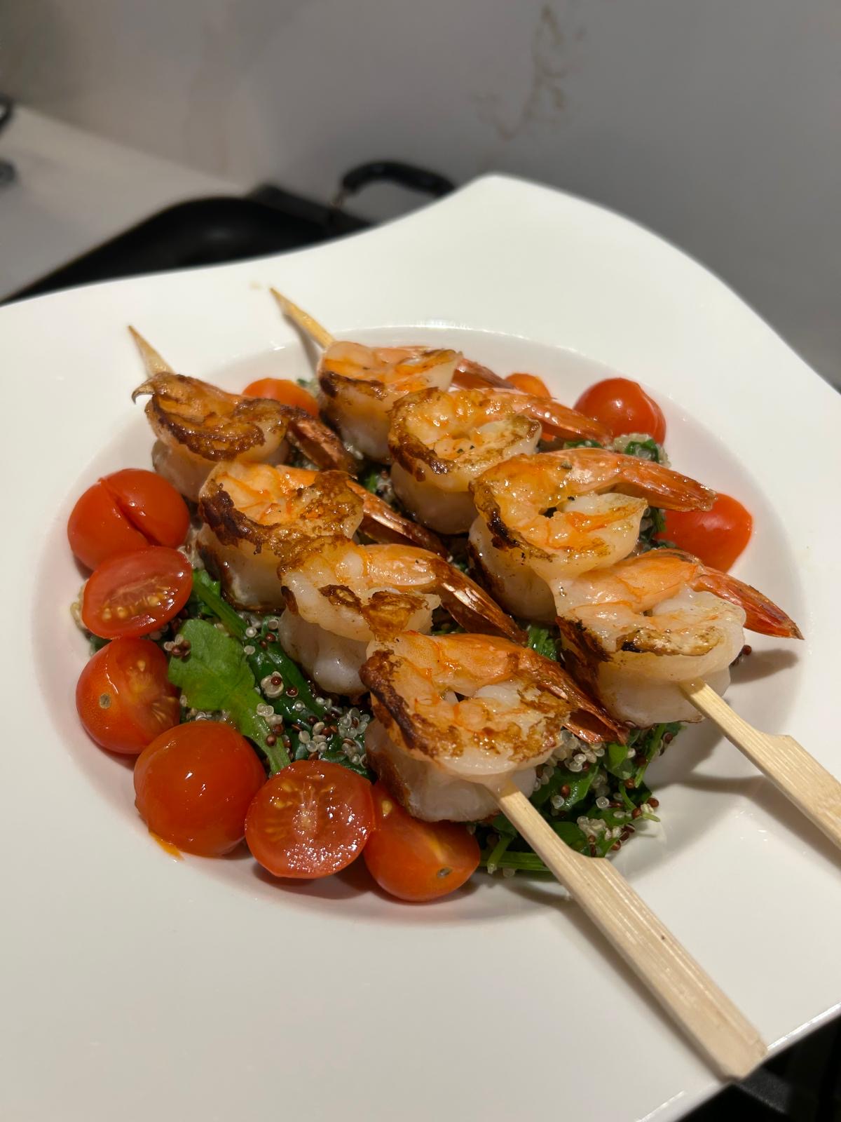 Quinoa Shrimp Salad