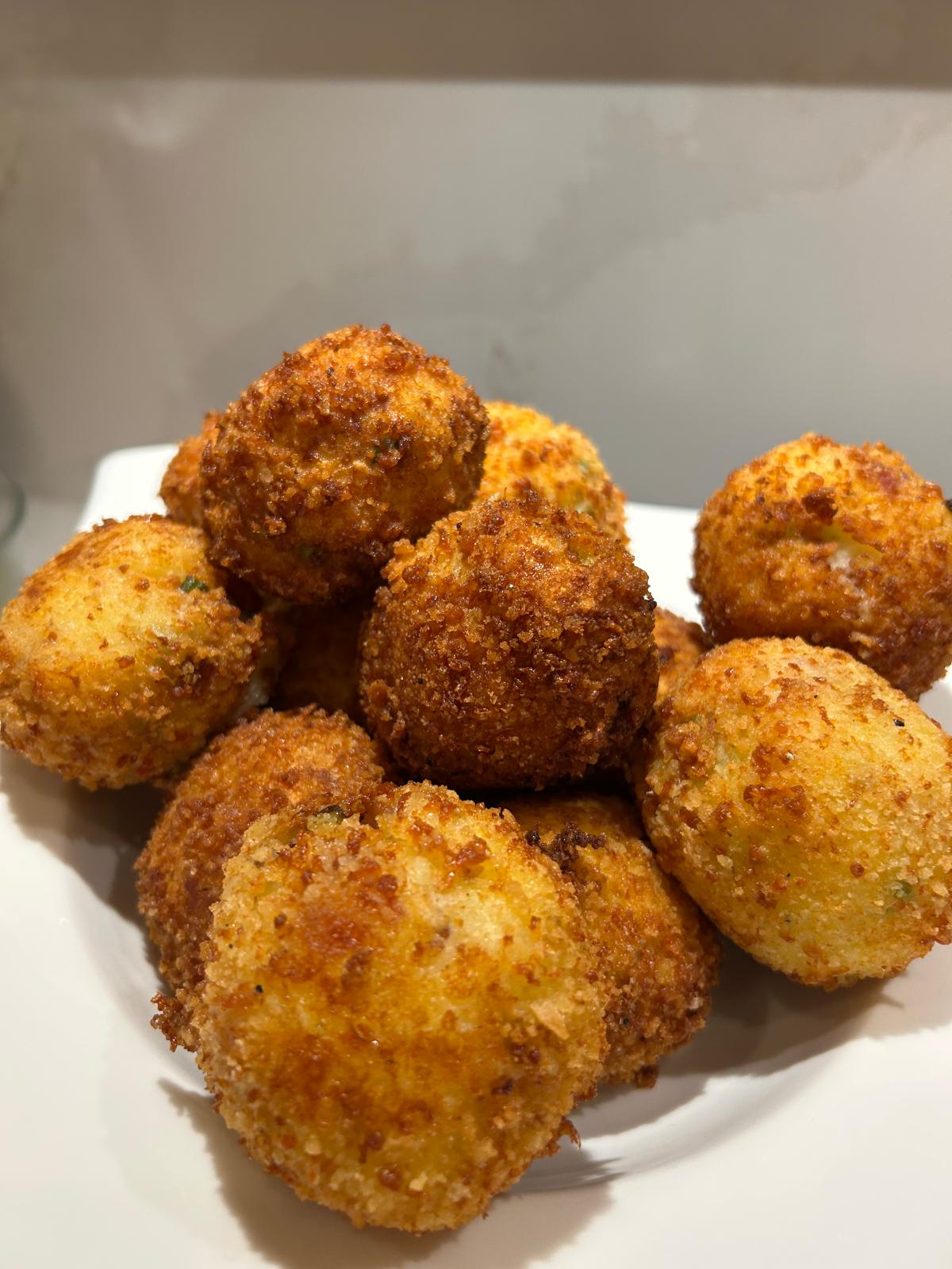 Bacon Cheddar Mash Potato Bites