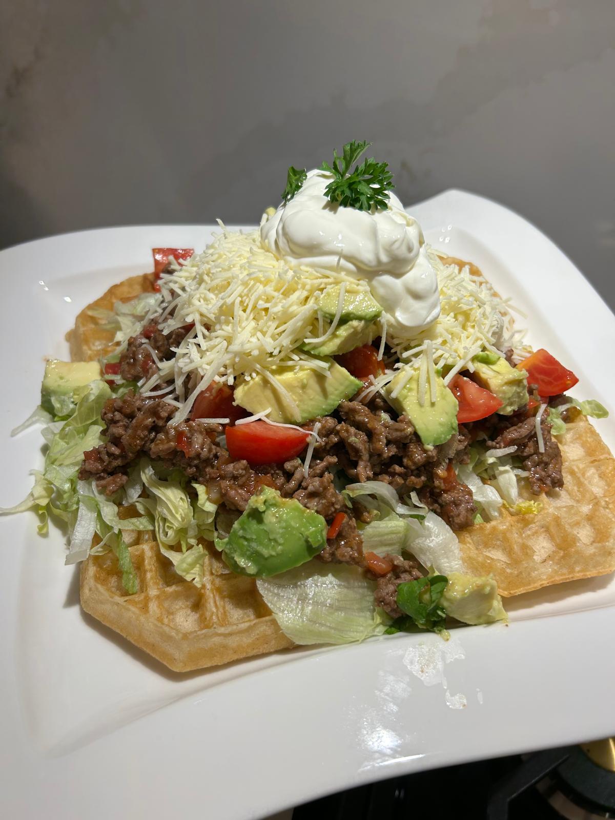 Waffle tacos